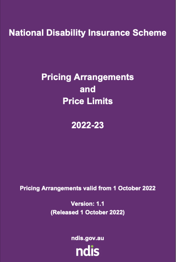 NDIS Pricing Arrangements and Price Limits